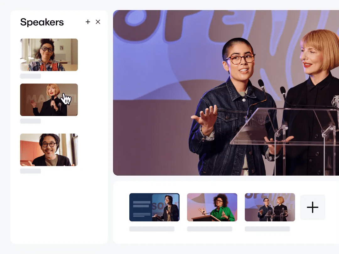 Streaming events online using Vimeo